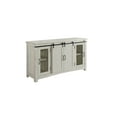 thumbnail image 6 of Martin Svensson Home Rustic Solid Wood Aspen TV Stand, Antique White, 6 of 9
