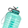 thumbnail image 2 of de agua de 1 galón, recipiente para beber, jarra, engranajes Verde shamjiam Botella deportiva, 2 of 4