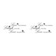 thumbnail image 1 of Yuarrent Wall Decal Indoor Self-adhesive Scene Layout Ornament Sentence Sticker Room Adornments Living Window Adorn English Background Como se muestra 2piezas, 1 of 6
