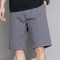 thumbnail image 6 of Stamzod Men Athletic Short Drawstring Waist Breathable Surfing Beach Shorts Fashion Solid Color Plus Size Causal Mens Shorts On Clearance, 6 of 7