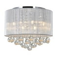 thumbnail image 1 of 6 Abat-Jour Tambour Lumineux avec Finition Chromée, 1 of 2