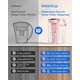 thumbnail image 4 of Filtro de agua Pitcher Waterdrop Electric, 15 tazas, rosa, 4 of 8