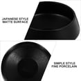 thumbnail image 4 of IDEANATEGRATE Ceramic Ramen Serving Bowl Black For Caterers Catering Hall Use 1Pcs 5Inch, 4 of 8