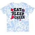 thumbnail image 3 of Inktastic Cheerleading Eat Sleep Cheer Girls Toddler T-Shirt, 3 of 5