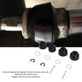 thumbnail image 4 of Tie Rod Linkage Boot Kit, 10Pcs Tie Rod Joint Boot Kit Rugged Stable  for BX GR, 4 of 8