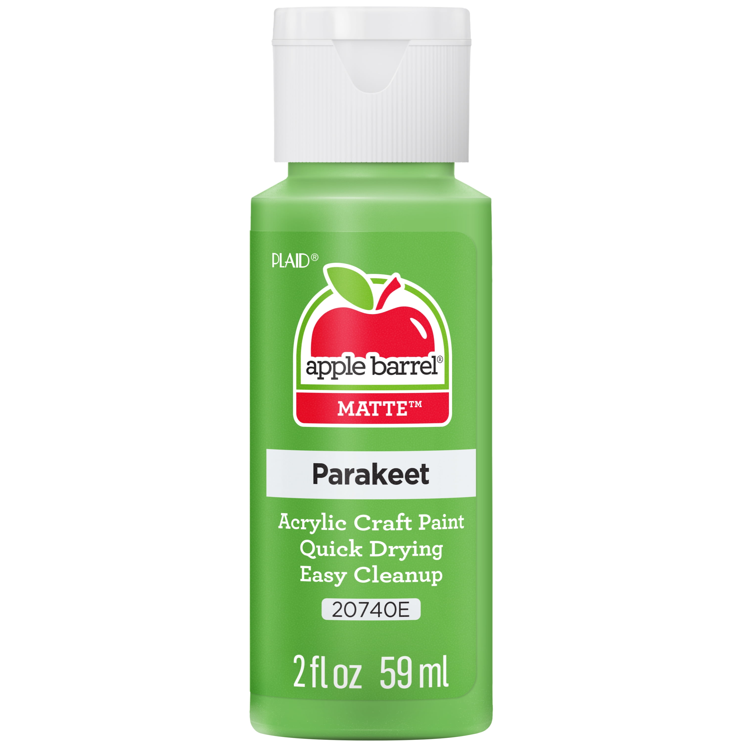 Apple Barrel Acrylic Craft Paint, Matte Finish, Parakeet, 2 fl oz