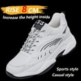 thumbnail image 2 of Men'S Invisible Height-Increasing Shoes, Casual Sports Shoes for Men, Breathable Design New Popular Style for 2025, Summer, 2 of 5