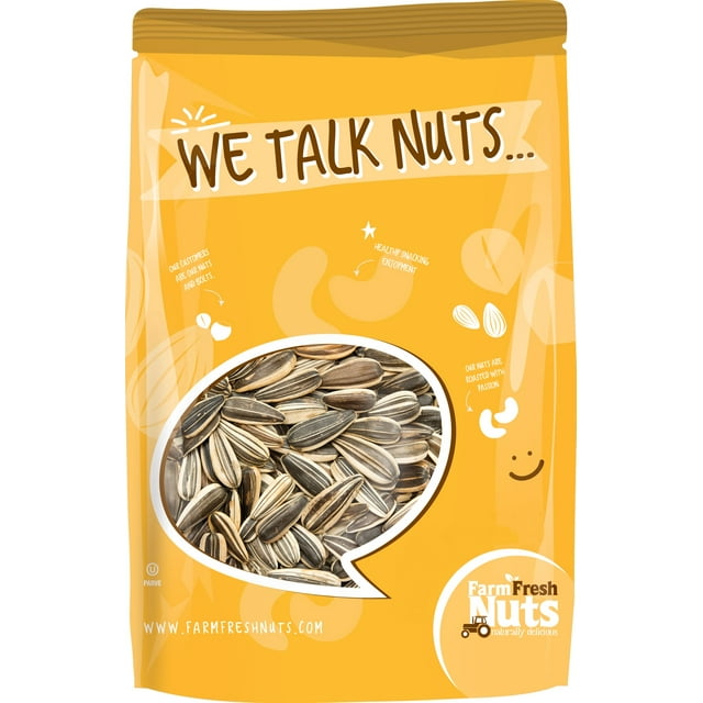 Dry Roasted In Shell Sunflower Seeds Unsalted