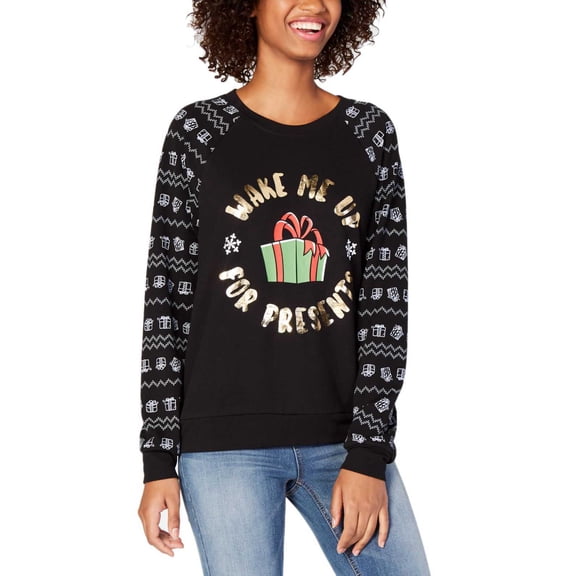 Rebellious One Juniors’ Wake Me Up Graphic Baseball T-Shirt