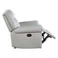 thumbnail image 3 of Lexicon Brennen Microfiber Upholstery Reclining Chair in Mist Color, 3 of 10