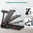 thumbnail image 6 of GASKY 15 Level Auto Incline Treadmill with Voice Control 8.7 mph Folded Treadmill Range 15 Preset Exercise Machine for Home Family Use, 6 of 10