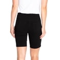 thumbnail image 4 of Slimsation Pull-On Black Shorts Women 4, 4 of 4