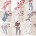 thumbnail image 2 of Baby Wool Non-Slip Grip Socks, Winter Warm Knee-High Stockings for Girls Boys Newborn, 2 of 8