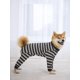 thumbnail image 2 of Full Coverage Belly Long Sleeve Sterilization Suit, Pink & Black Stripes, 2 of 4
