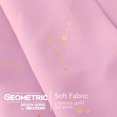 thumbnail image 6 of Deconovo Long Blackout Curtains, Constellation Pattern Foil Printed Curtains, Grommet Light Blocking Window Drapes for Bedroom, (52 x 95 Inch, 2 Panels, Pink), 6 of 6