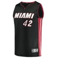 thumbnail image 2 of Men's Fanatics Kevin Love Black Miami Heat Fast Break Player Jersey - Icon Edition, 2 of 3