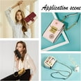 thumbnail image 4 of HLONK 4 Colors Metal Chain Extender 4.9 Inch Short Chain Bag Strap Extender Replacement Mini Purse Chain with Spring Gate Ring Decoration Chain for Satchel Shoulder Bag Crossbody Bag, 4 of 5