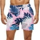thumbnail image 1 of Kakii Men's Swim Trunks Hawaiian Bathing Mesh Lining Suit Swimsuits Beach Shorts with Pockets, 1 of 6