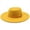 Yellow, variant on Fgnfyis Sun Hats Outdoor Leisure Large Brim Design Stylish Sun Hat Every Season Red M