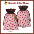 thumbnail image 2 of Easygdp Strawberries Fabric Gift Bags for Christmas Presents - Christmas Bags, Christmas Gift Bags for Presents, Christmas Gift Wrap-Black, 2 of 8
