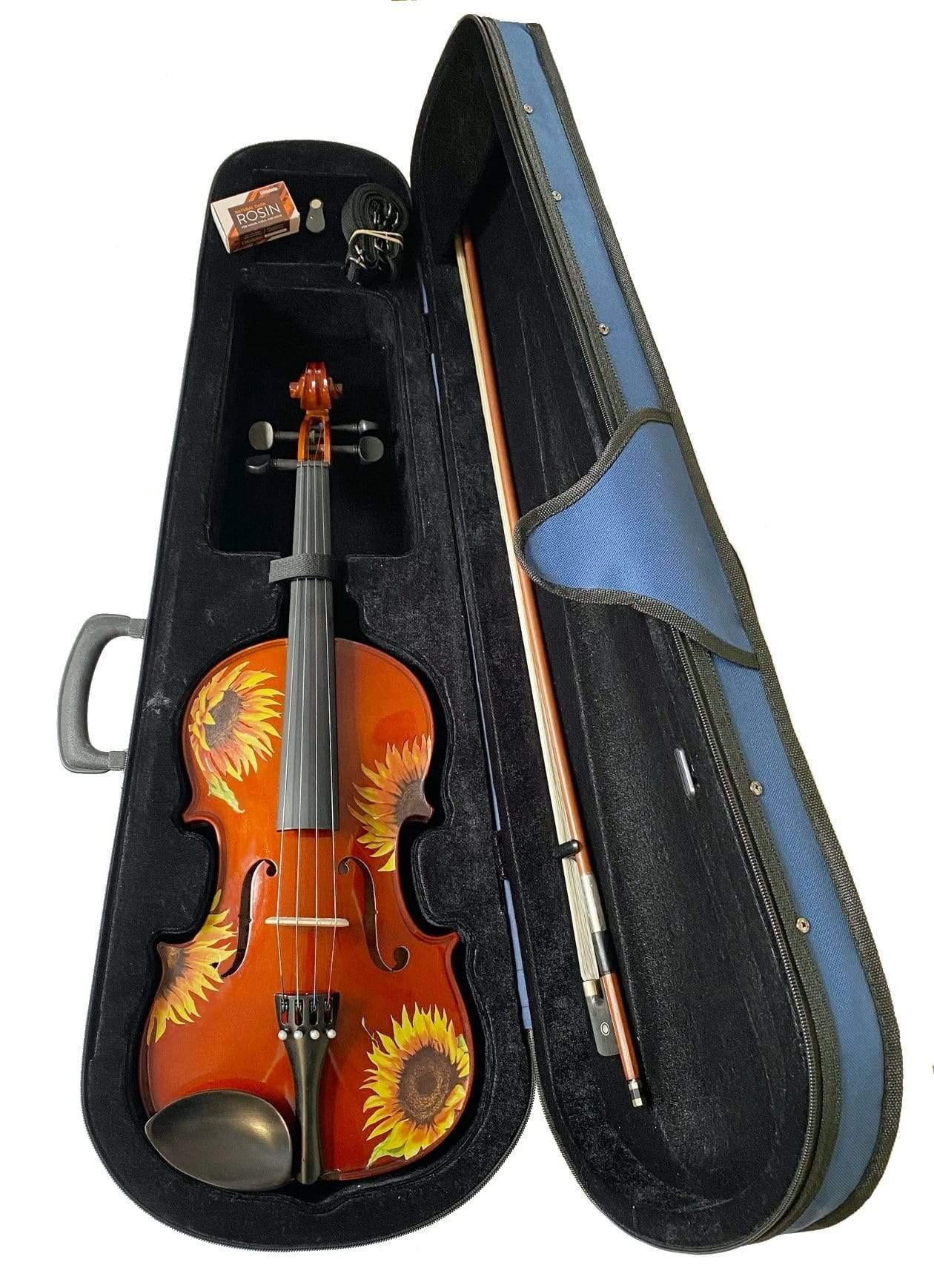 Rozanna's Violins Sunflower Delight Series Viola Outfit Beginner 1-Pack 3/4 Size