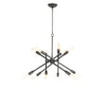thumbnail image 5 of Regina Andrew 16-1428PN Cobra 12 Light 31" Wide Sputnik Chandelier - Nickel, 5 of 7