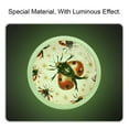 thumbnail image 2 of Ladybird Fluorescent Drawer Pulls with Screws - Round 4-Pack, Glow-in-the-Dark Knobs for Cabinets, Wardrobes, Dressers - Cupboard Handles, Fluorescence Pulls, 2 of 6