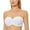 White, variant on Women's Strapless Bra Unlined Underwire Minimizer Plus Size Bras