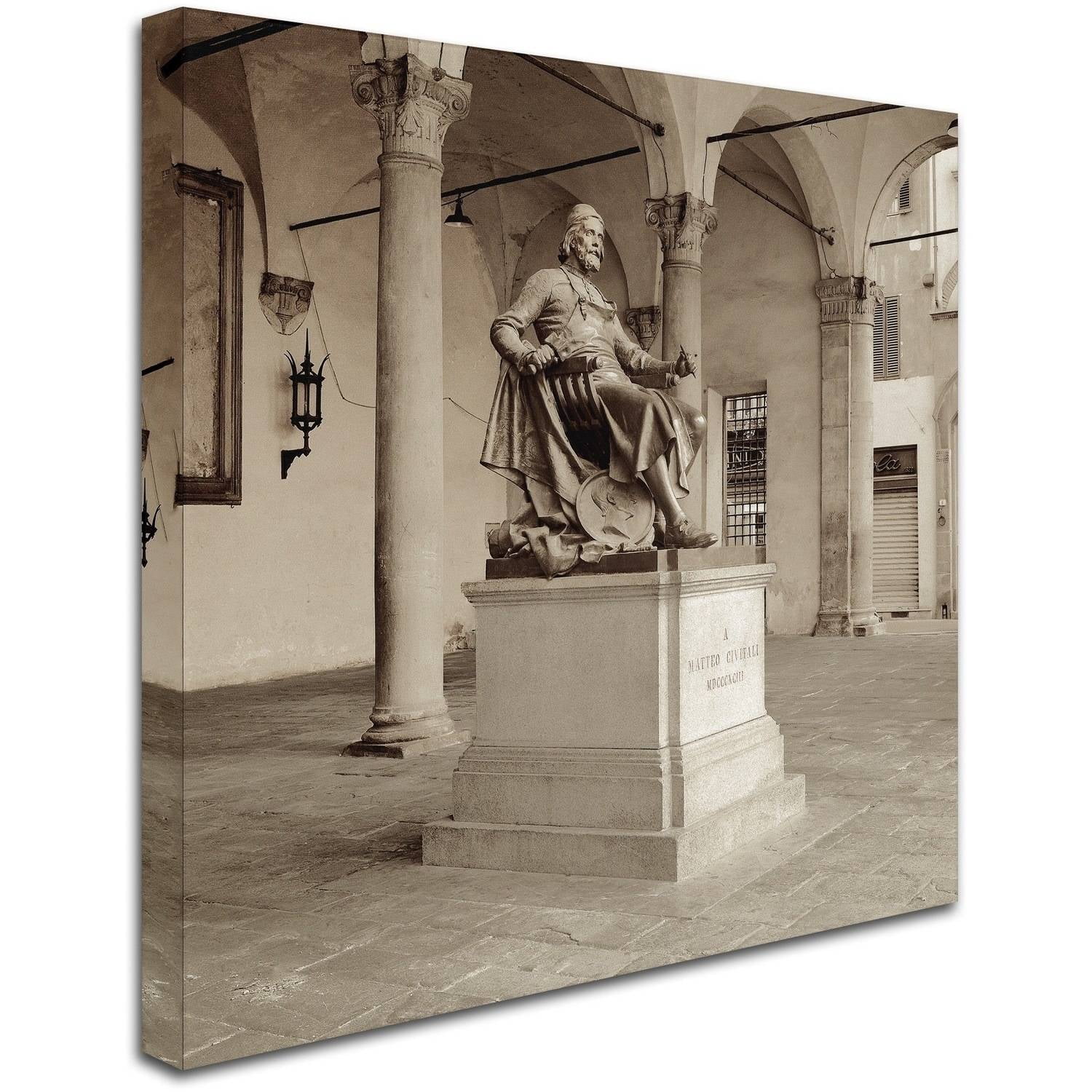Trademark Fine Art "Lucca II" Canvas Art by Alan Blaustein
