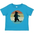 thumbnail image 3 of Inktastic Skateboard Bear Retro Sunset Boys or Girls Toddler T-Shirt, 3 of 5