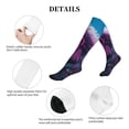 thumbnail image 5 of Lsque Hip-Hop Glasses Gorilla Pattern Sport Compression Socks for Men & Women 15-20 mmHg Knee High Nurse Pregnant Running Medical and Travel Athletic, 5 of 6