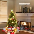 thumbnail image 2 of Costway 4 FT Pre-Lit Artificial Xmas Tree with 135 Branch Tips &15 Warm White Star Lights, 2 of 10
