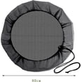thumbnail image 2 of Rain Barrel Mesh Cover, Protective Net with Drawstring Ensuring Clean Water for Outdoor Garden, Water Collection Buckets Cover (Diameter 80 cm), 2 of 5