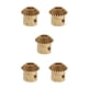 thumbnail image 1 of Kearding 0.5 Modulus Brass Bevel Gear 25 Tooth 5mm to 3 Hole Diameter 5mm Hole Type2, 1 of 6