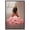 Black Frame, variant on Princess in Pink High-Gloss Frameless Acrylic Glass Wall Art Ebony Portrait Art by Art Remedy, Ready to Hang, 10 x 15