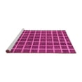 thumbnail image 2 of Ahgly Company Machine Washable Indoor Rectangle Checkered Pink Modern Area Rugs, 2' x 4', 2 of 4