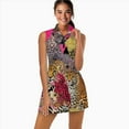 thumbnail image 2 of Cheetahs pink floral jungle print Sports Dresses Women Tennis Dress Outdoor Badminton Golf Quick-Drying And Breathable Sports Dress, 2 of 4
