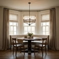 thumbnail image 2 of Capital Lighting 428551BN Greyson 5 Light 29" Wide Taper Candle Chandelier - Nickel, 2 of 7