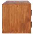 thumbnail image 4 of vidaXL Wall-mounted TV Stand TV Console Wall-mounted TV Unit Solid Teak Wood, 4 of 20