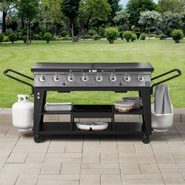 Burner Gas Grill Grill Chef Party Propane Barbecue 116,000 BTU 1001