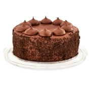 Freshness Guaranteed Triple Chocolate Cake, 35 Ounces, Refrigerated, Base and Dome