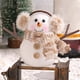 thumbnail image 3 of Adornos navideños con luces LED de muñeco de nieve, adornos navideños de escritorio Estilo B, 3 of 9