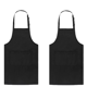 thumbnail image 1 of 2 delantales ajustables resistentes a las gotas de agua con 2 bolsillos, delantales de cocina para mujeres, hombres, chef, 1 of 5