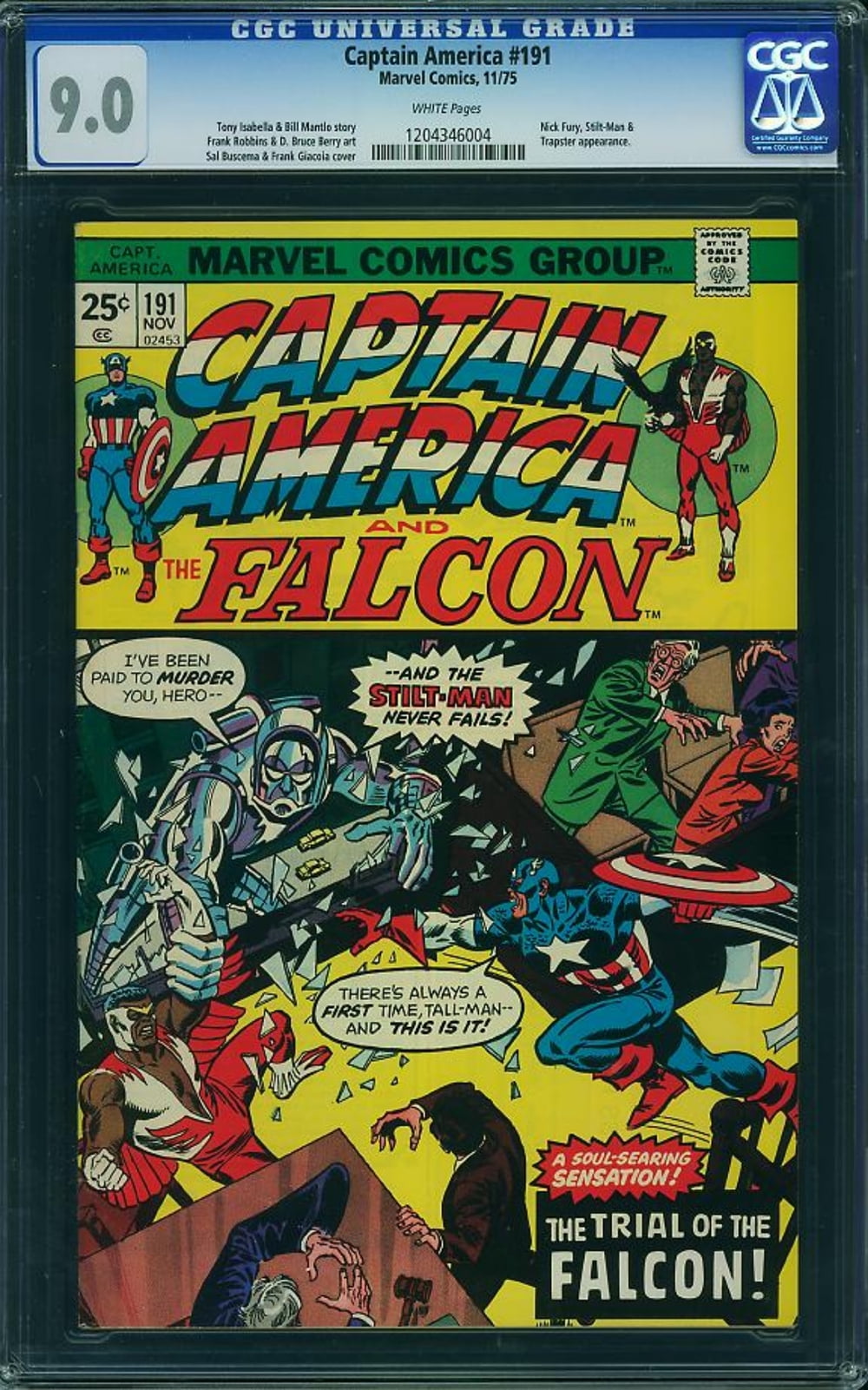 Cover of Captain America #191