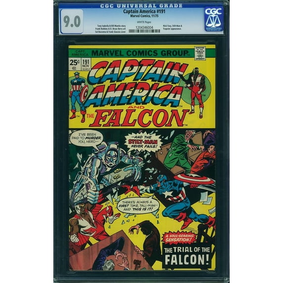 Captain America #191 - CGC 9 Comic Book