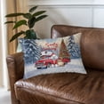 thumbnail image 3 of Santa is Coming Bichon Frise Merry Christmas Xmas Noel Truck Tree Quilt Pillowcase Bichons Dog Lovers Gifts Idea Throw Pillow Cover Bed Home Decor - 02023, 3 of 5