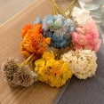 thumbnail image 4 of Aosijia 3 Pcs Soft Rubber Artificial RiceBall Fruit Hydrangea Simulation Fake Flower Bridal Wedding Bouquet for Home Office Party Wedding Decoration, 4 of 15