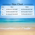 thumbnail image 3 of FDGIU ‌‌‌‌‌‌‌Women's High Waisted Two Piece Bikini Set Square Neck Adjustable Straps Tummy Control Bathing Suit Fashion Swimwear, 3 of 6