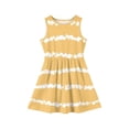 thumbnail image 3 of EnJoCho Girls Summer Dress Sleeveless Striped Outfits A-Lined Spring Casual Cotton Dresses Kids Girl Trendy School Clothes For 2-13 Years, 3 of 4
