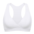 thumbnail image 6 of Women Racerback Nursing Sleep Bras for Breastfeeding Crossover Wireless Maternity Bralette Comfy, 6 of 6